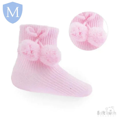 Baby Pom Pom Socks (S09/10) (Baby Socks) Mansuri