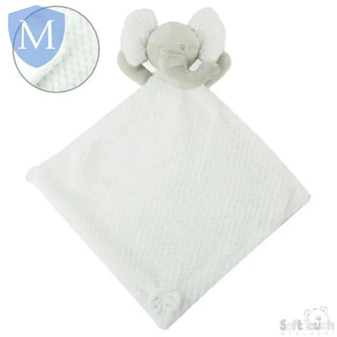 Baby Waffle Elephant Comforter With Crinkly Ears (BC48) (Baby Comforter) Mansuri