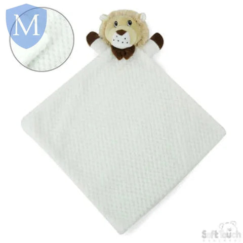 Baby Waffle Lion Comforter With Bow (BC46) (Baby Comforter) Mansuri