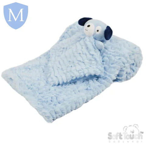 Blue Puppy Comforter & Wrap Set (FBP224) (Baby Wrap) Mansuri