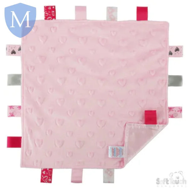 Blue Start / Pink Hearts Flannel Comforter (BC16) (Flannel Comforter) Mansuri