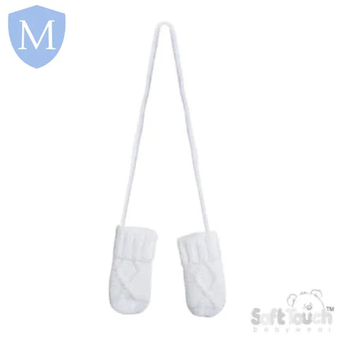 Chain' Knit Mittens (BM14) (Baby Mittens) Mansuri