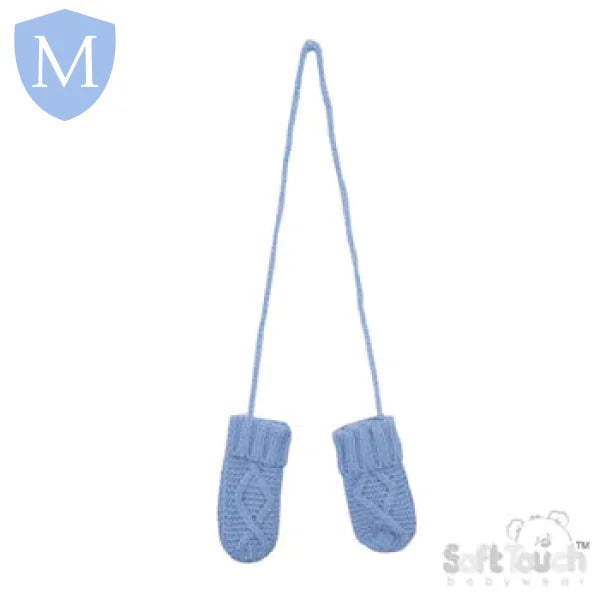 Chain' Knit Mittens (BM14) (Baby Mittens) Mansuri