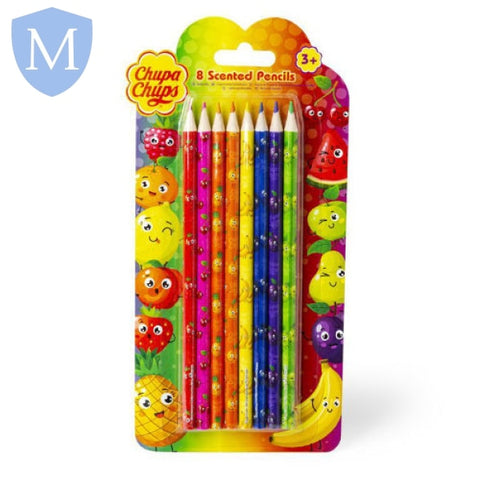 Chupa Chups Scented Pencils 8 Pack (Stationery Essential) Mansuri