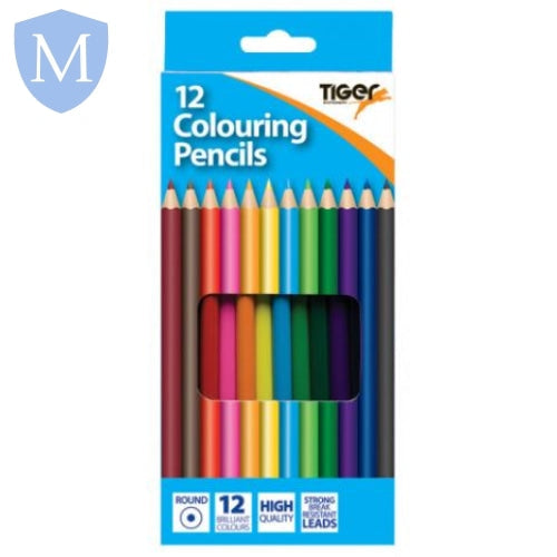 Colouring Pencils Full Length - Box Of 12 (Stationery Essential) Mansuri