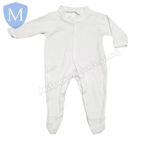 Cotton Baby Plain Sleepsuit (1308) (Baby Sleepsuits) Mansuri