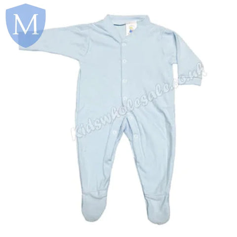 Cotton Baby Plain Sleepsuit (1308) (Baby Sleepsuits) Mansuri