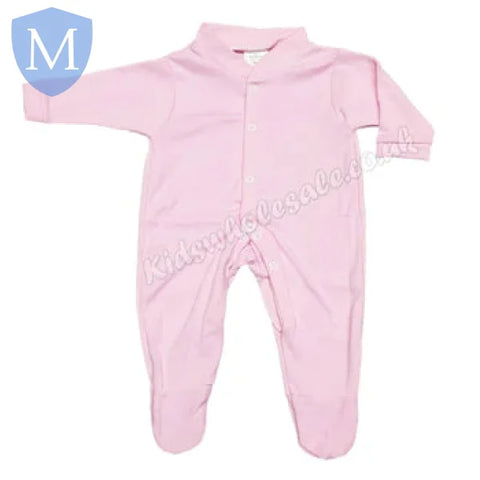 Cotton Baby Plain Sleepsuit (1308) (Baby Sleepsuits) Mansuri