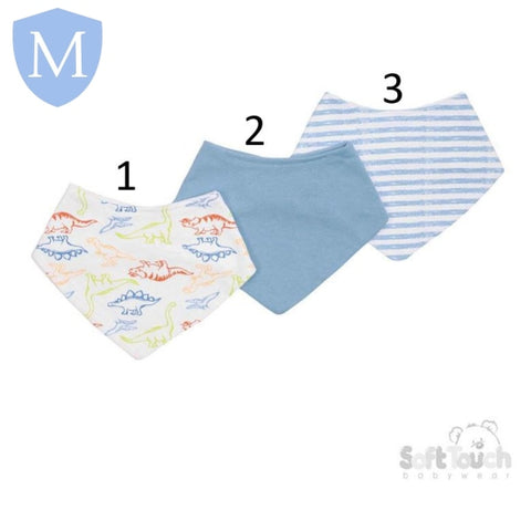 Dinosaur Bandana Bibs (CC03) (Baby Bibs) Mansuri