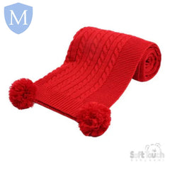 "Elegance" Cable Knitted Baby Wrap With Pom Pom's (ABP12) (Baby Wrap) Mansuri