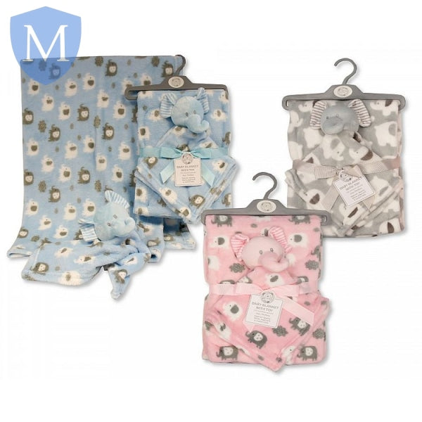 Elephant Comforter & Blanket (GP251128) (Baby Blanket) (Baby Comforter) Mansuri