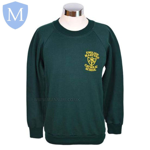 English Martyrs Sweatshirt Large,11-12 Years,13 Years,2-3 Years,3-4 Years,5-6 Years,7-8 Years,9-10 Years,Medium,Small,X-L