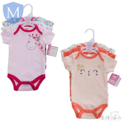 Girls 3 Pack Bodysuit Set (BG44) (Baby Bodysuits) Mansuri