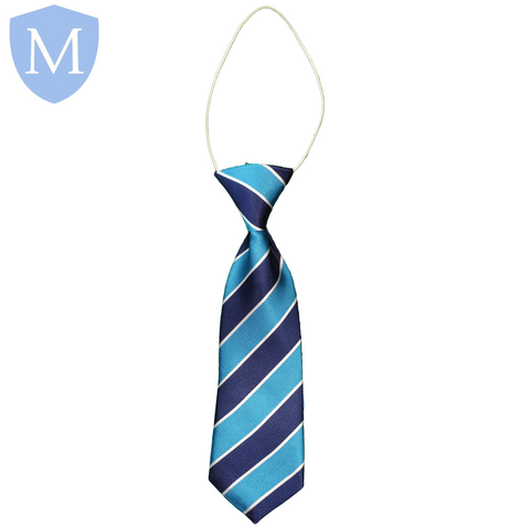 Gossey Lane Elasticated Tie - Warwick-Blue Default Title