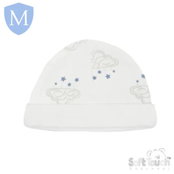 Grey Clouds Printed Premature Hat (PR31) (Prem) Mansuri