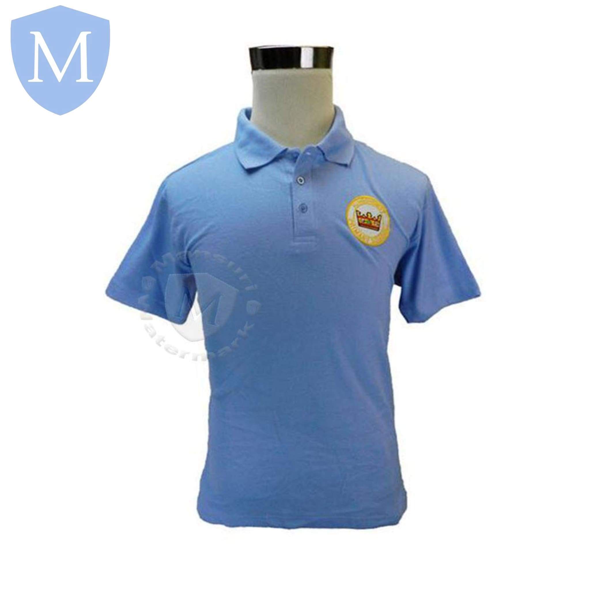 Kingshurst Primary Polo Shirt (Sky Blue) 2-3 Years,11-12 Years,13 Years,3-4 Years,5-6 Years,7-8 Years,9-10 Years,Large,Medium,Small,X-Large,X-Small