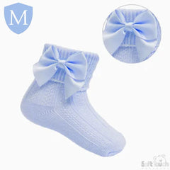 Large Bow Ankle Socks (S123) (Baby Socks) Mansuri