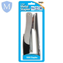 Large Metal Stapler - Heavy Duty 26/6 Staples (Stationery Essential) Mansuri