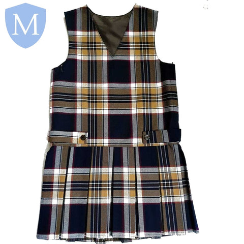 Leicester Islamic Academy Cream Tartan Pinafore (POA) Mansuri