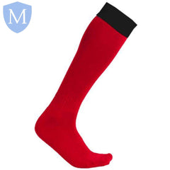 Moseley Football Socks (Red) Size 01-05,Size 06-11