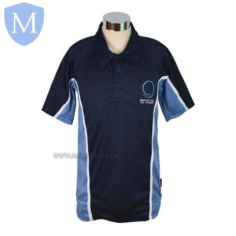 Ninestiles An P.E Polo (Blue) 26-28 (9-10 Years),28-30 (XXS - 11 Years),30-32 (XS - 12 Years),32-34 (Small - 13 Years),34-36 (Medium - 14 Years),38-40 (large 15-16 Years),42-44 (X-Large),46-48 (XXL),50-52 (XXXL)