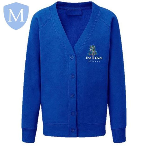 Oval Primary Cardigan *NEW 2021 UPDATED LOGO* Mansuri