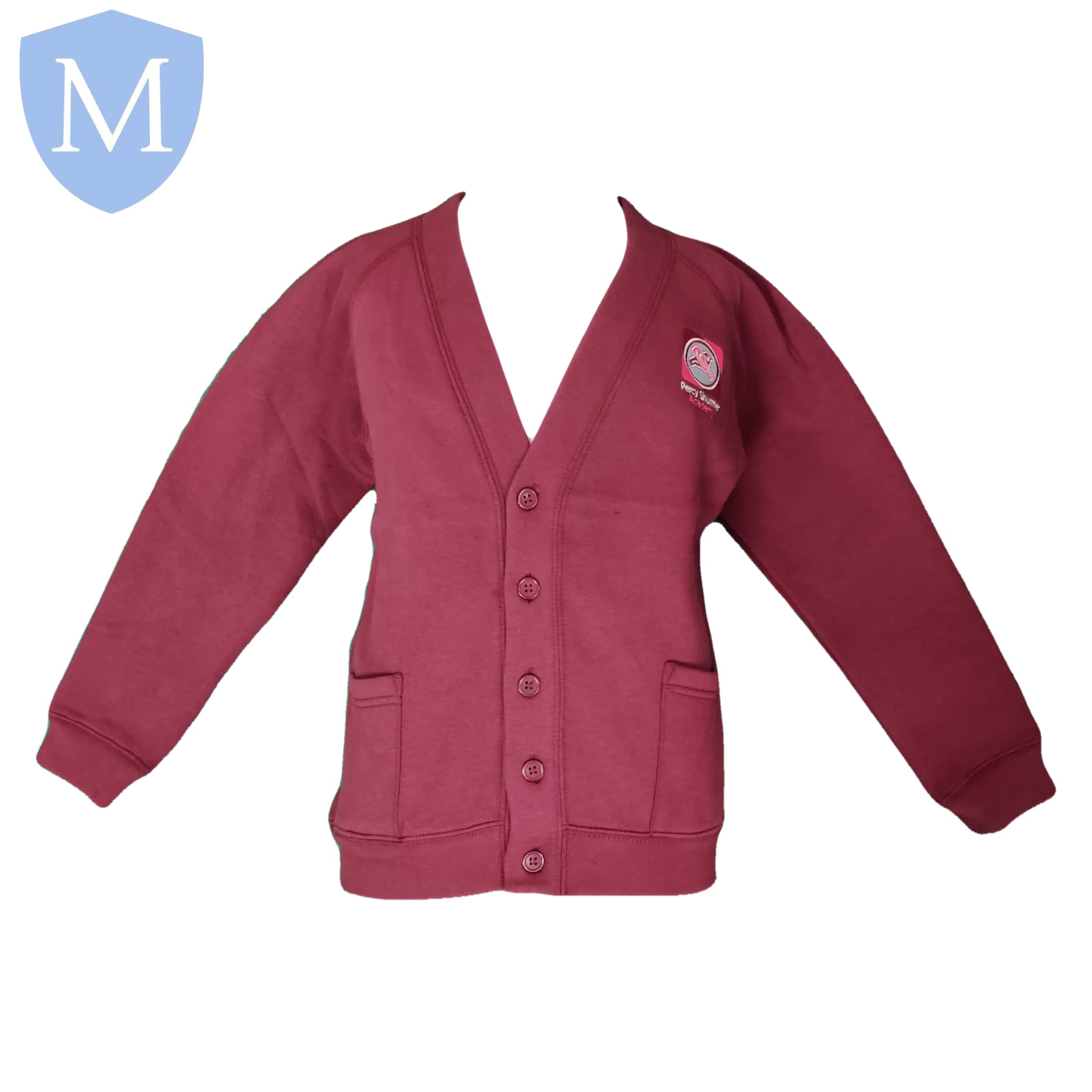 Percy Shurmer Academy Cardigan 11-12,13,2-3,3-4,5-6,7-8,9-10,Large,Med,Small,X-Large