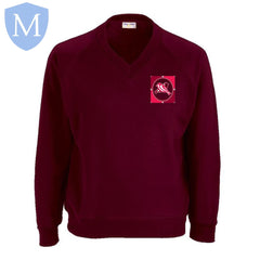 Percy Shurmer Academy V-Neck Sweatshirt 13,2-3,3-4,5-6,7-8,9-10,Large,Med,Small,X-Large