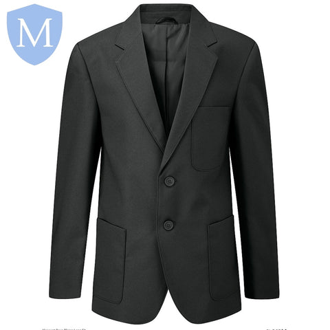 Plain Boys Plain Blazer - Black (POA) Mansuri