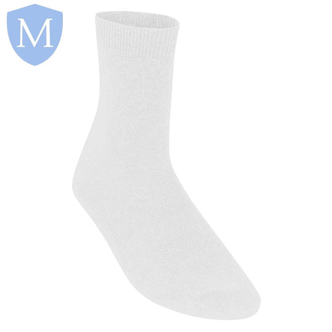 Plain Unisex Cotton Socks (3 Pairs) (POA) (Girls Hosiery) (Boys Hosiery) Mansuri