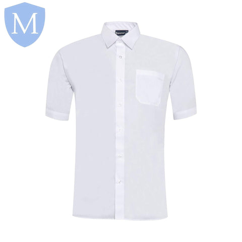 Plain Boys Half Sleeved Shirt - White Collar Size 11,Collar Size 11.5,Collar Size 12,Collar Size 12.5,Collar Size 13,Collar Size 13.5,Collar Size 14,Collar Size 14.5,Collar Size 15,Collar Size 15.5,Collar Size 16,Collar Size 16.5,Collar Size 17,Collar Size 17.5