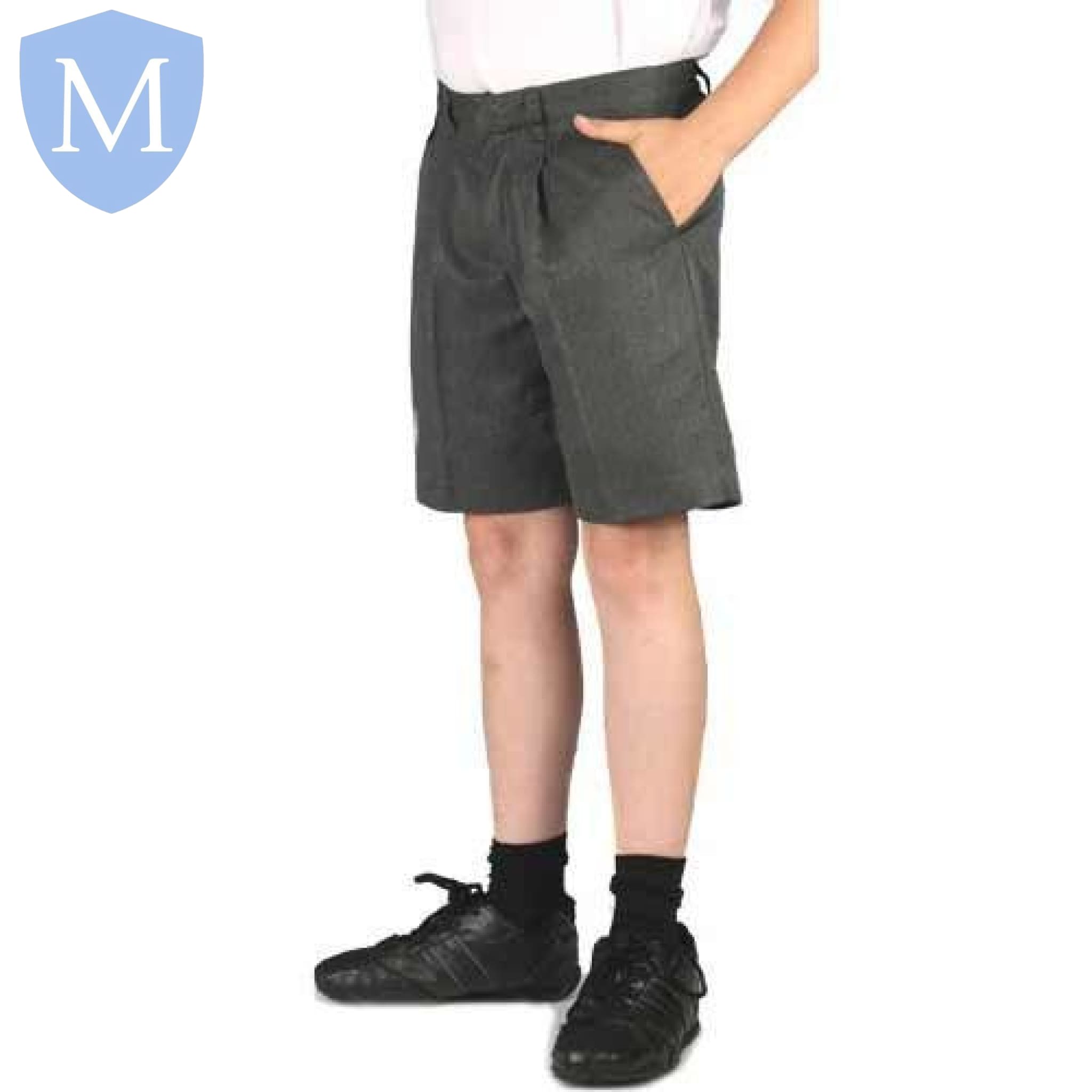 Plain Boys Uniform Shorts - Grey Size 10-11,Size 11-12,Size 2-3,Size 2XL,Size 3-4,Size 3XL,Size 4-5,Size 5-6,Size 6-7,Size 7-8,Size 9-10,Size Large,Size Medium,Size Small,Size XL,Size 8-9