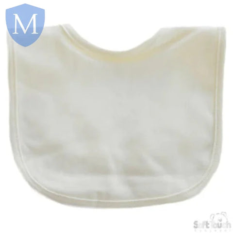 Plain Cotton Velcro Bib (P4625) (Baby Bibs) Mansuri