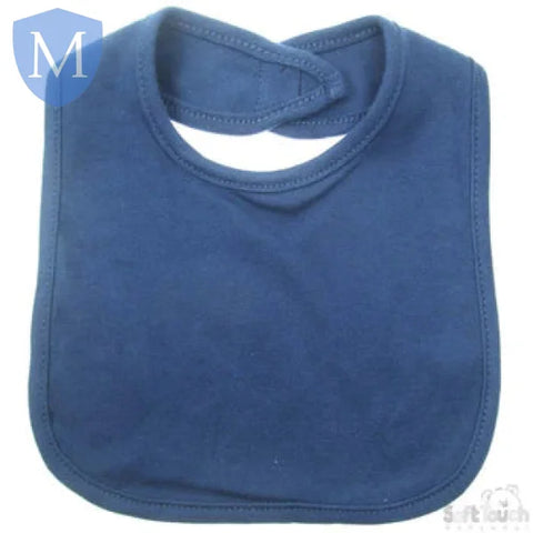 Plain Cotton Velcro Bib (P4625) (Baby Bibs) Mansuri