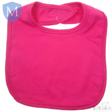 Plain Cotton Velcro Bib (P4625) (Baby Bibs) Mansuri