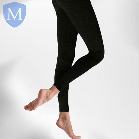 Plain Girls Everyday Leggings - Black (POA) Mansuri