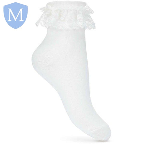 Plain Girls Frilly Socks (POA)(Girls Hosiery) Mansuri