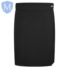 Plain Girls Gym Skirt - Black Mansuri