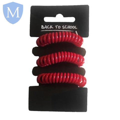 Plain Girls Hair Coils - 3 Pack (Hair Accessory) (POA) Mansuri