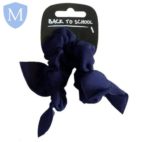 Plain Girls Hair Scrunchie - 2 Pack (Hair Accessory) (POA) Mansuri