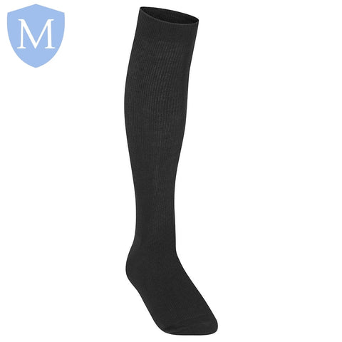 Plain Girls Knee High Socks (3 Pairs) (POA) (Girls Hosiery) Mansuri