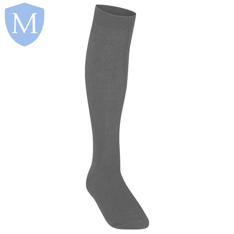 Plain Girls Knee High Socks (3 Pairs) (POA) (Girls Hosiery) Mansuri