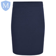 Plain Girls Lycra Skirt - Navy