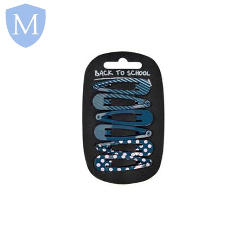 Plain Girls Patterned Hair Clips (Hair Accessory) (POA) Mansuri