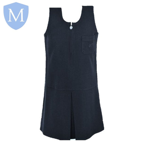 Plain Girls Pinafore - Navy (POA) Mansuri