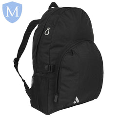 Plain Heavy Duty Senior Backpack Storage Bag - Black/Navy (SB3355) (POA) Mansuri