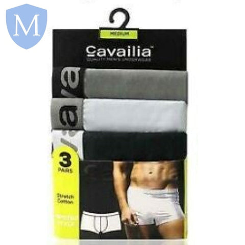 Plain Men's Cavailia Performance Boxers (3 Pack) Mansuri