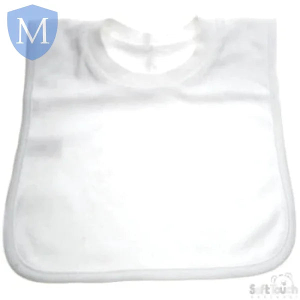 Plain Pop-On Bibs (P463) (Baby Bibs) Mansuri