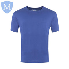 Plain Sports Round Neck T-Shirts - Royal Blue Size 11-13,Size 2-3,Size 2XL,Size 3-4,Size 3XL,Size 5-6,Size 7-8,Size 9-10,Size Large,Size Medium,Size Small,Size XL