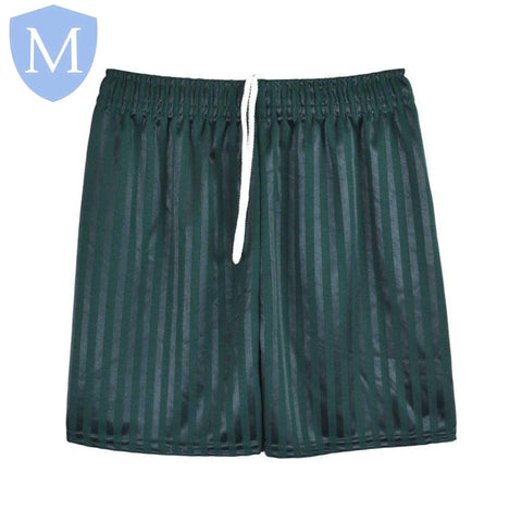 Plain Sports Shadow Shorts - Bottle Green Size 11-12,Size 2-3,Size 2XL,Size 3-4,Size 4-5,Size 5-6,Size 7-8,Size 9-10,Size Large,Size Medium,Size Small,Size XL